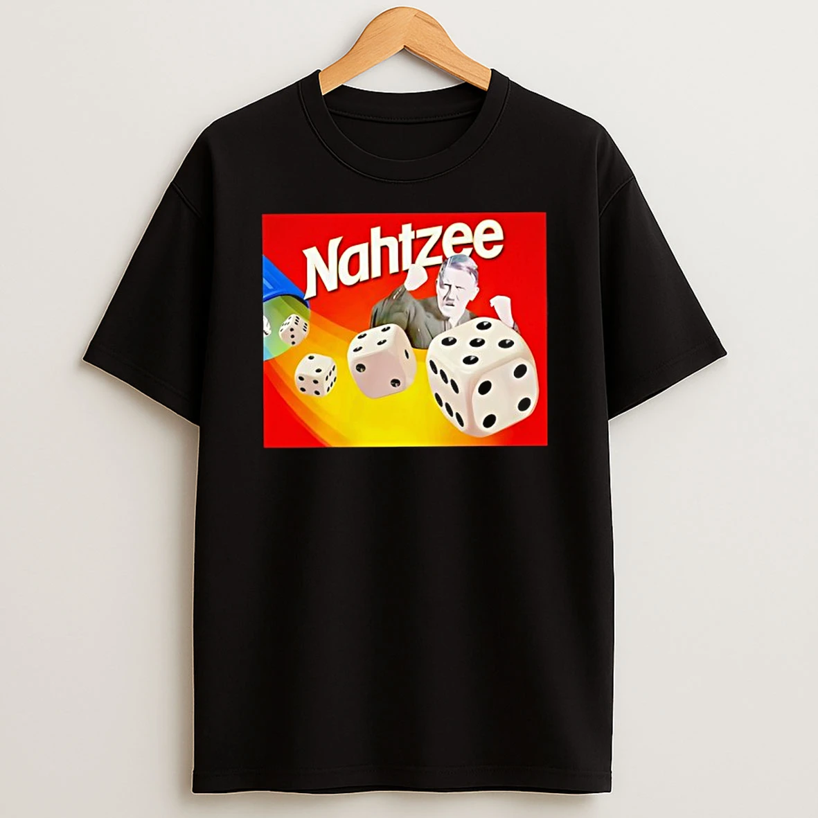 Nahtzee Adolf Hitler Yahtzee T Shirt