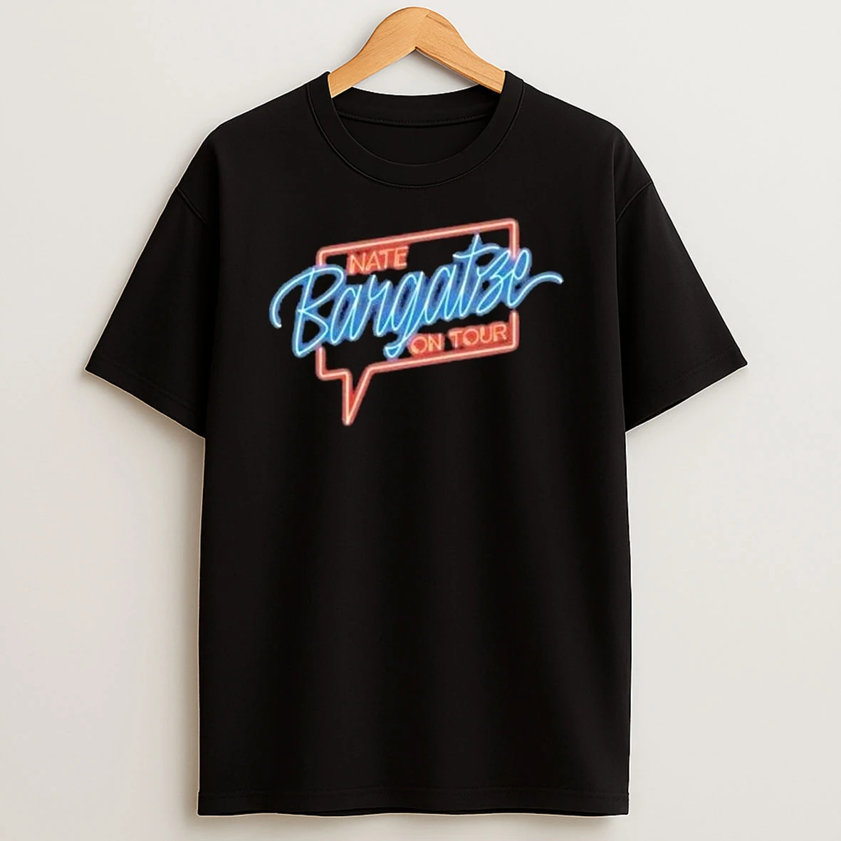 Nate Bargatze On Tour Neon Sign T Shirt