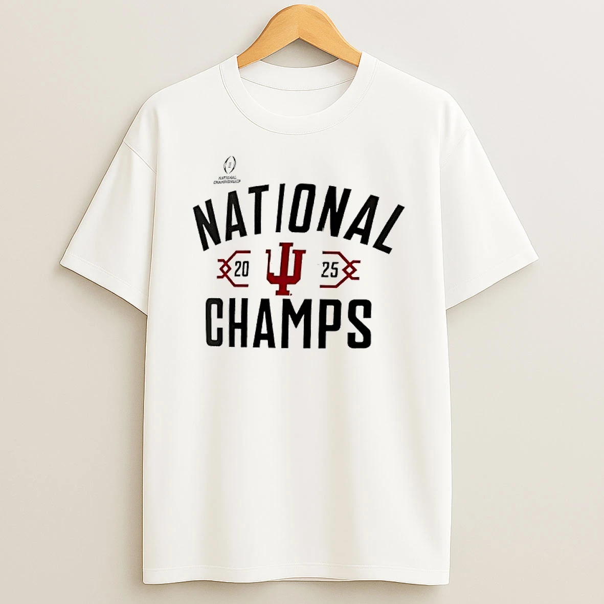 National Champs Indiana Hoosiers 2025 Logo T Shirt