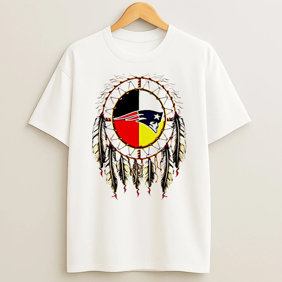 Native American New England Patriots T Shirt
