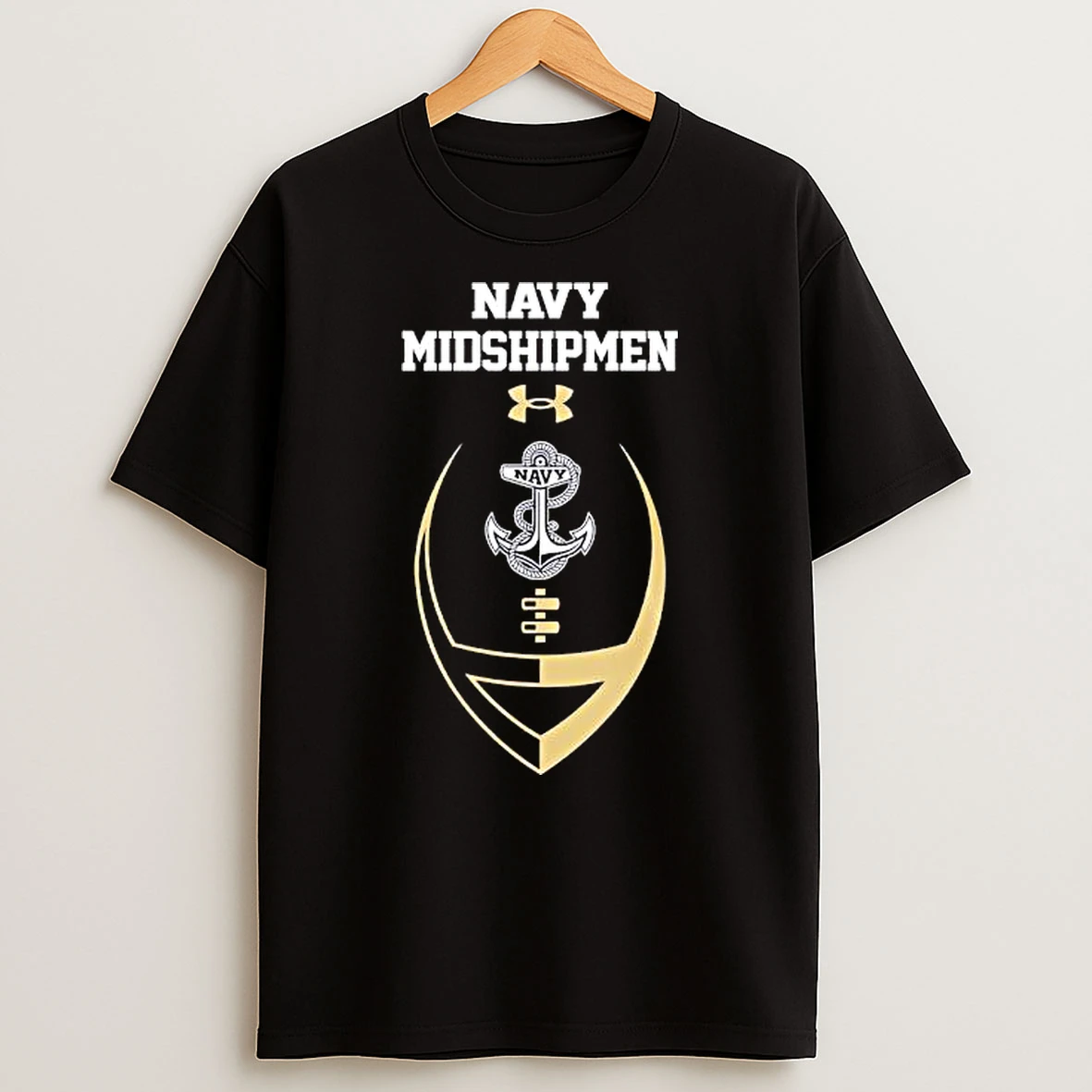 Navy Midshipmen Bach To Back Cic Trophy Champions T Shirt