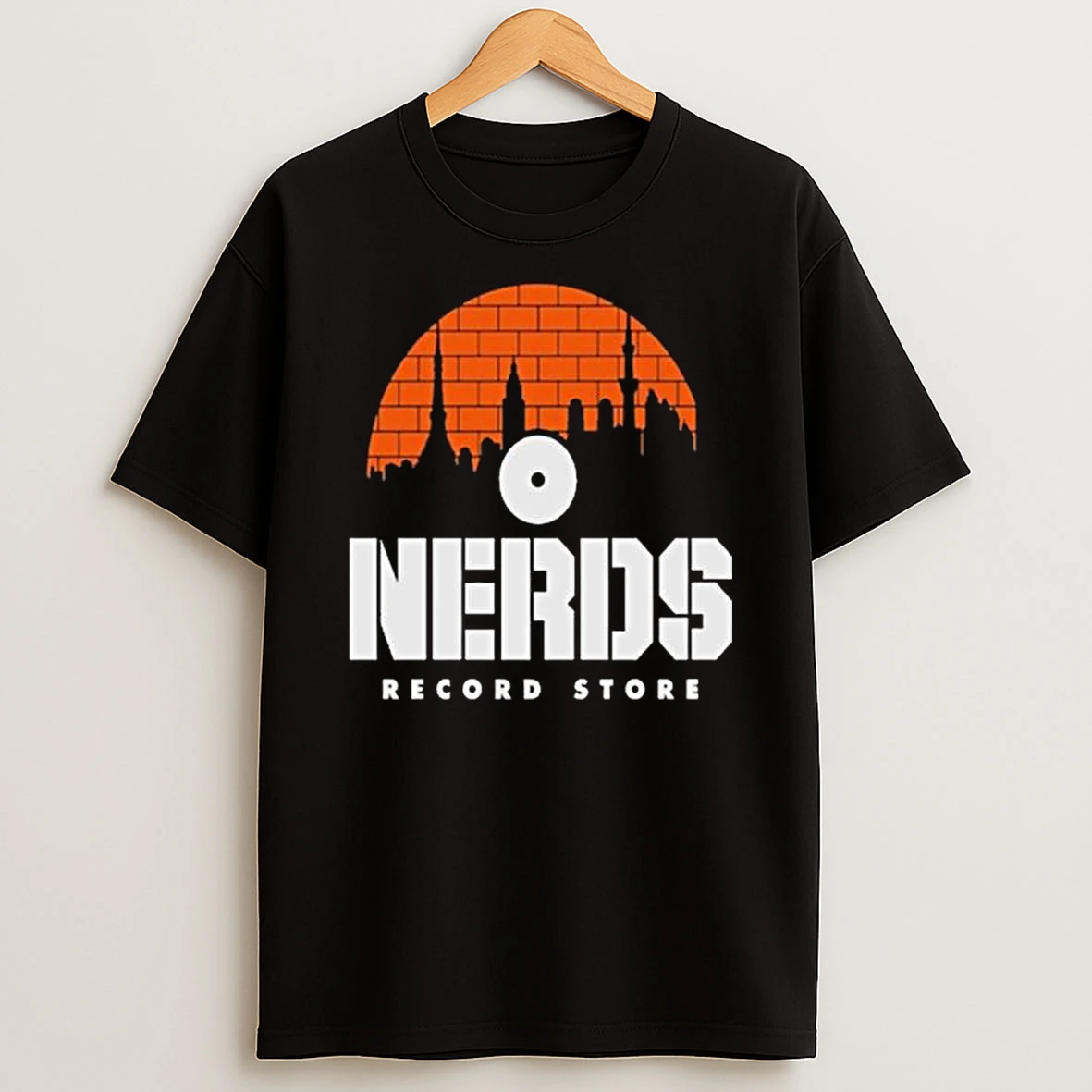 Nerds Record Stone T Shirt