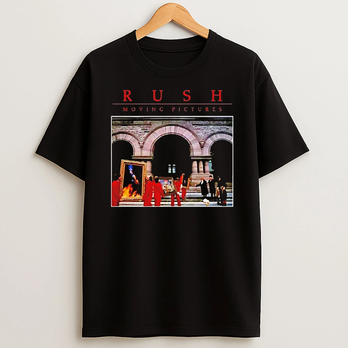 New Arrival Rush Moving Pictures Vintage T Shirt