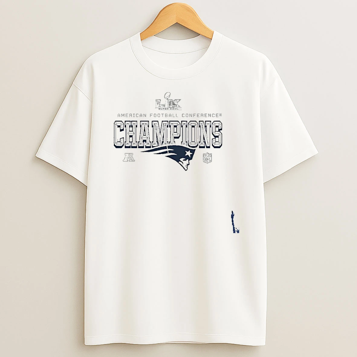New England And Patriots 2026 Afc Champions Locker Room T Shirt