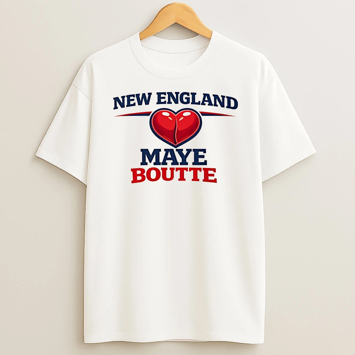 New England Maye Boutte Drake Maye New England Patriots Football Playoffs T Shirt