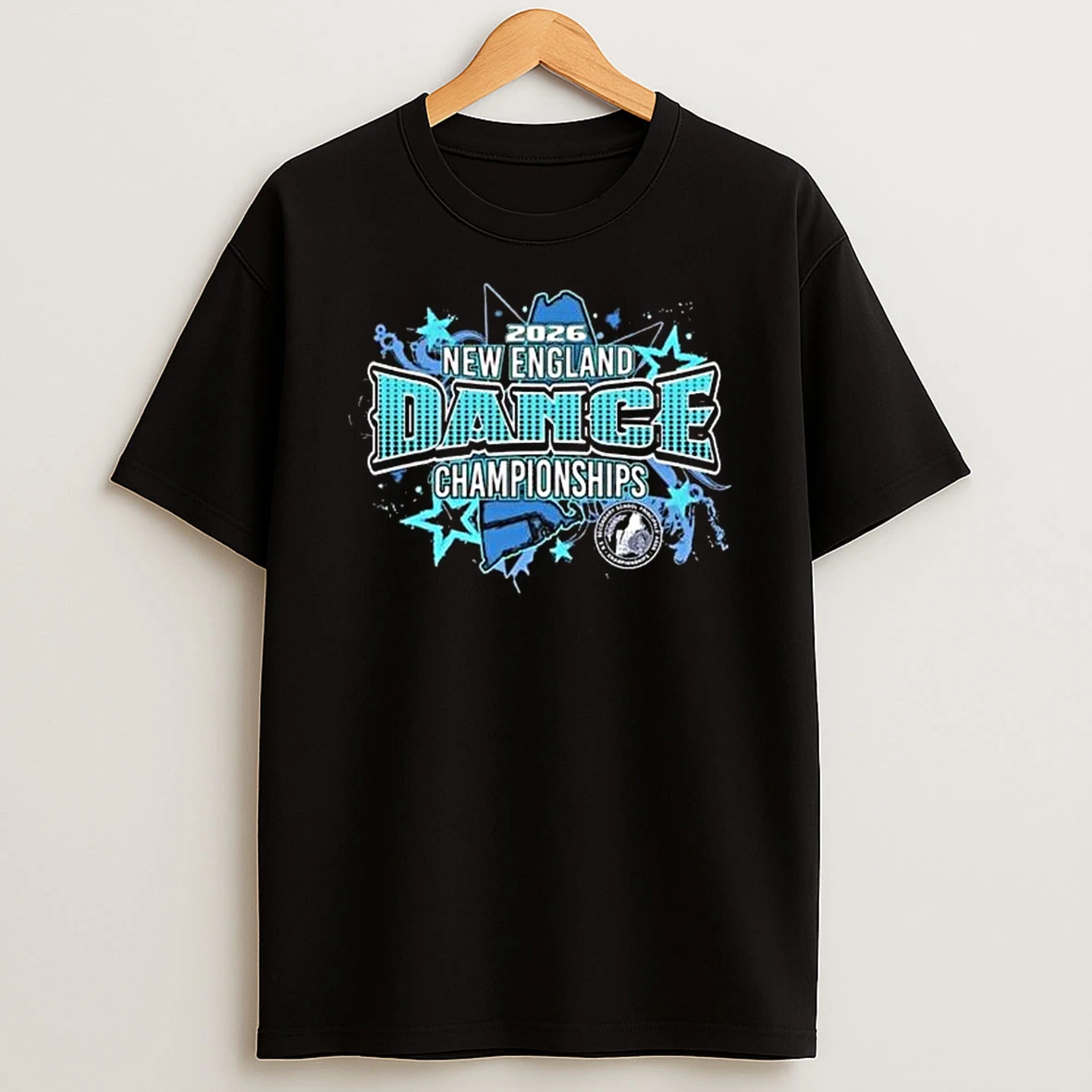 New England Necsspa Dance Championships 2026 Logo T Shirt