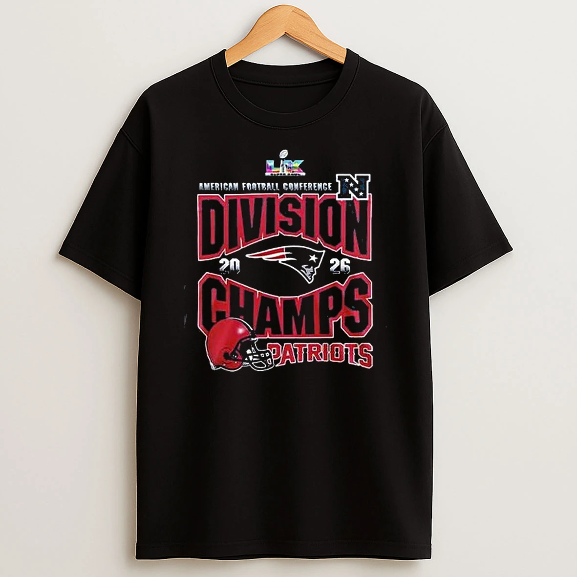 New England Patriots 2026 Nfc Division Champions T Shirt