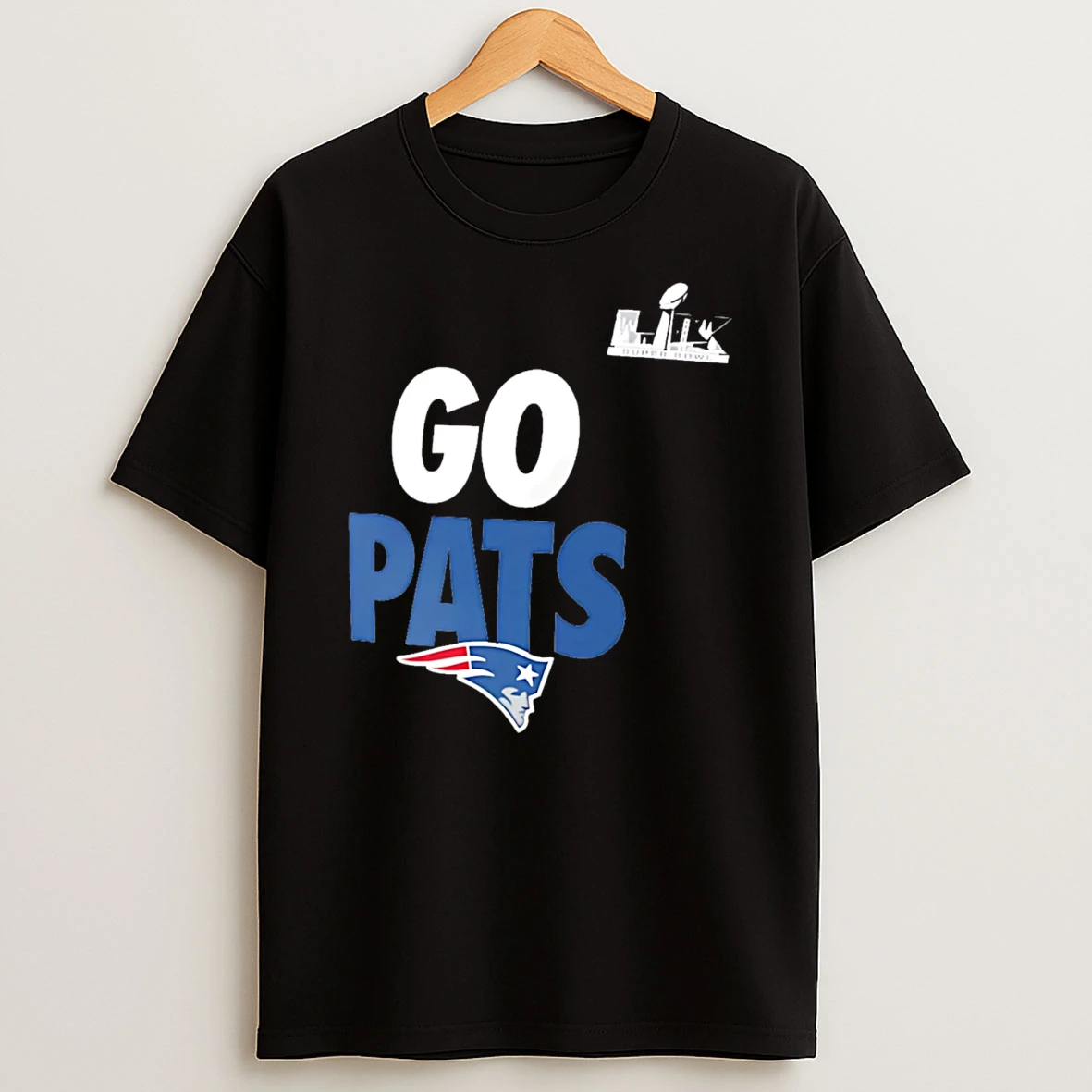New England Patriots 2026 Super Bowl Lx Go Pats T Shirt