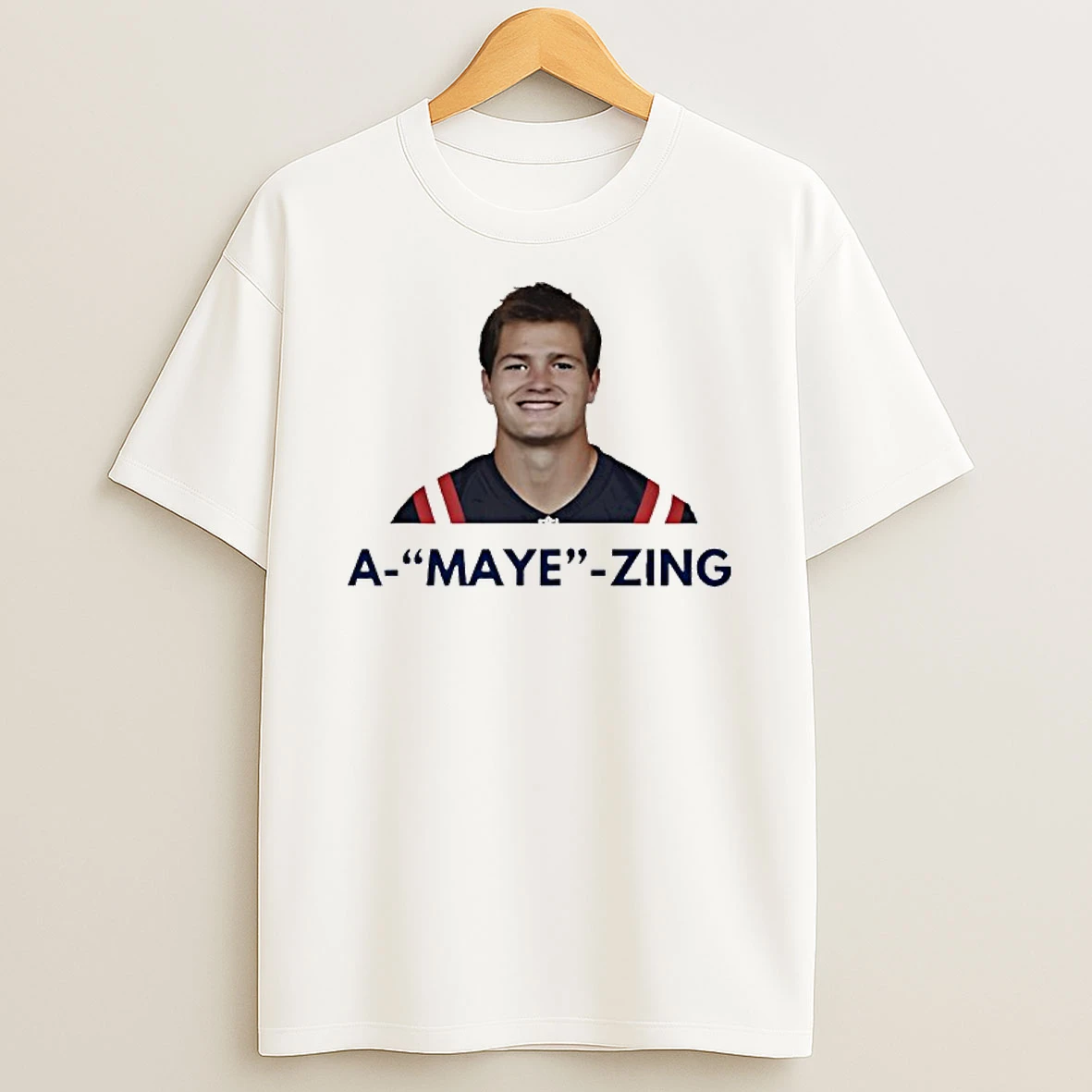 New England Patriots A Maye Zing Drake Maye Mvp T Shirt