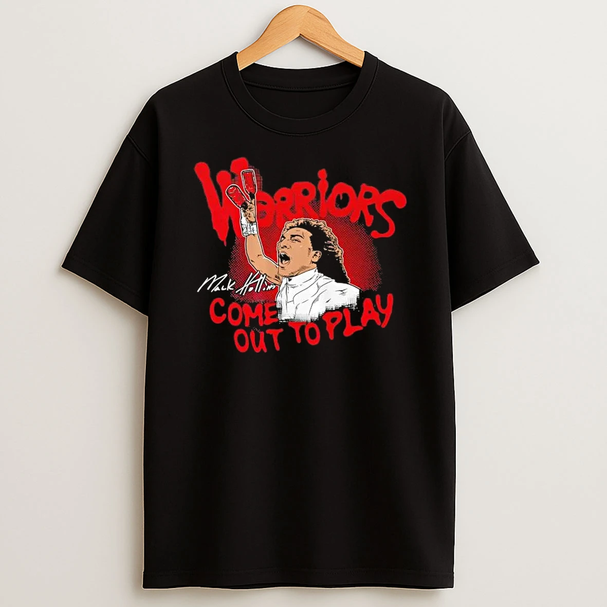 New England Patriots Football Mack Hollins Warriors Signature T Shirt