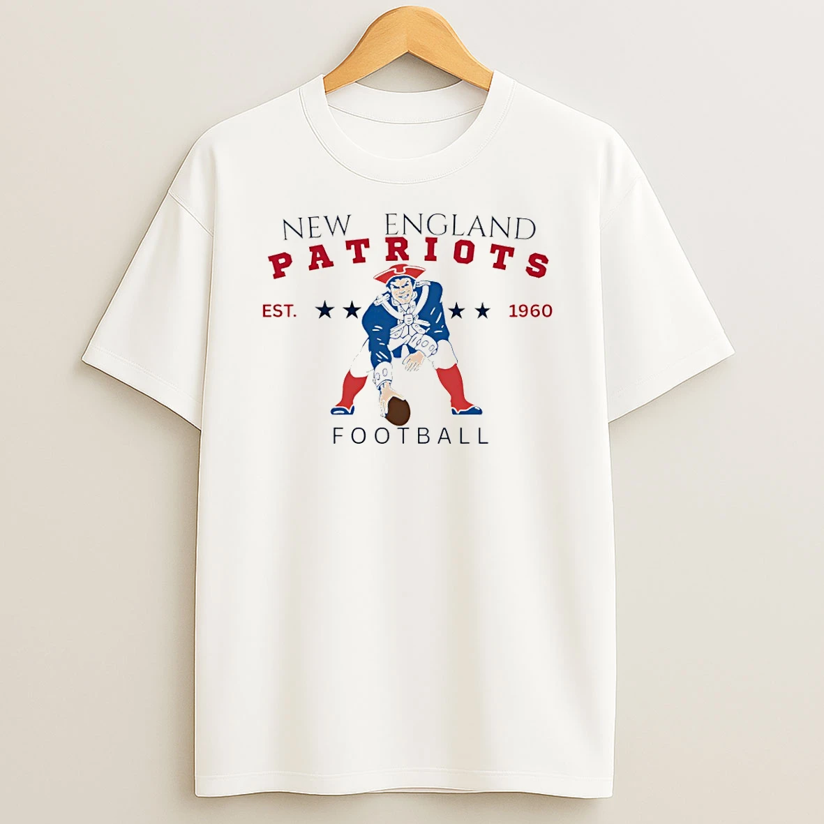 New England Patriots Football Mascot Est 1960 Game Day Super Bowl Lx Matchup Final Battle T Shirt