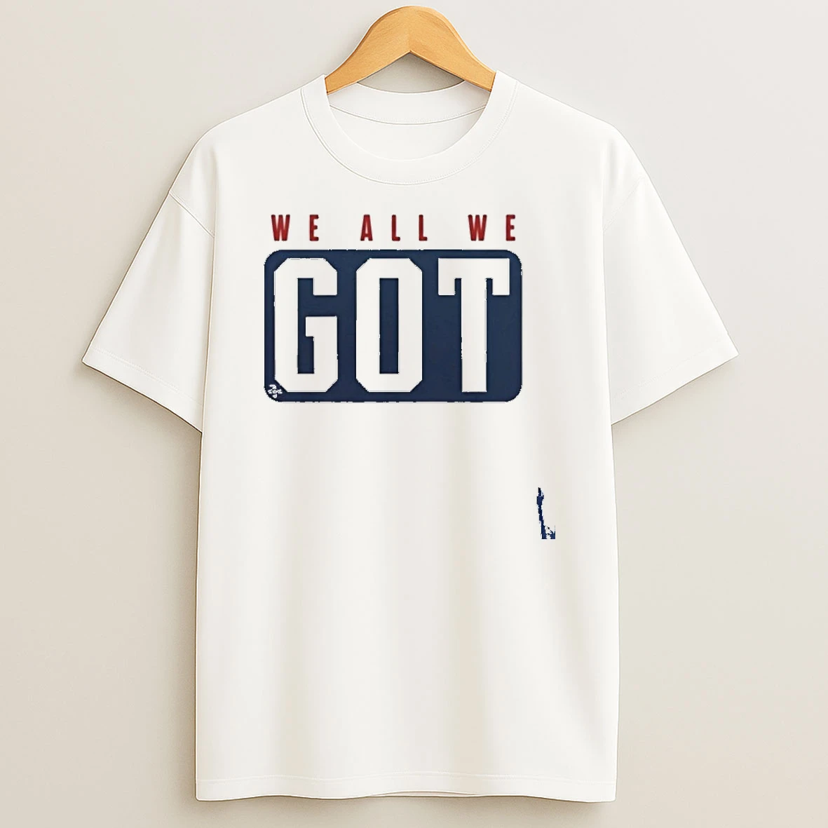 New England Patriots Nfl We All We Got T Shirt