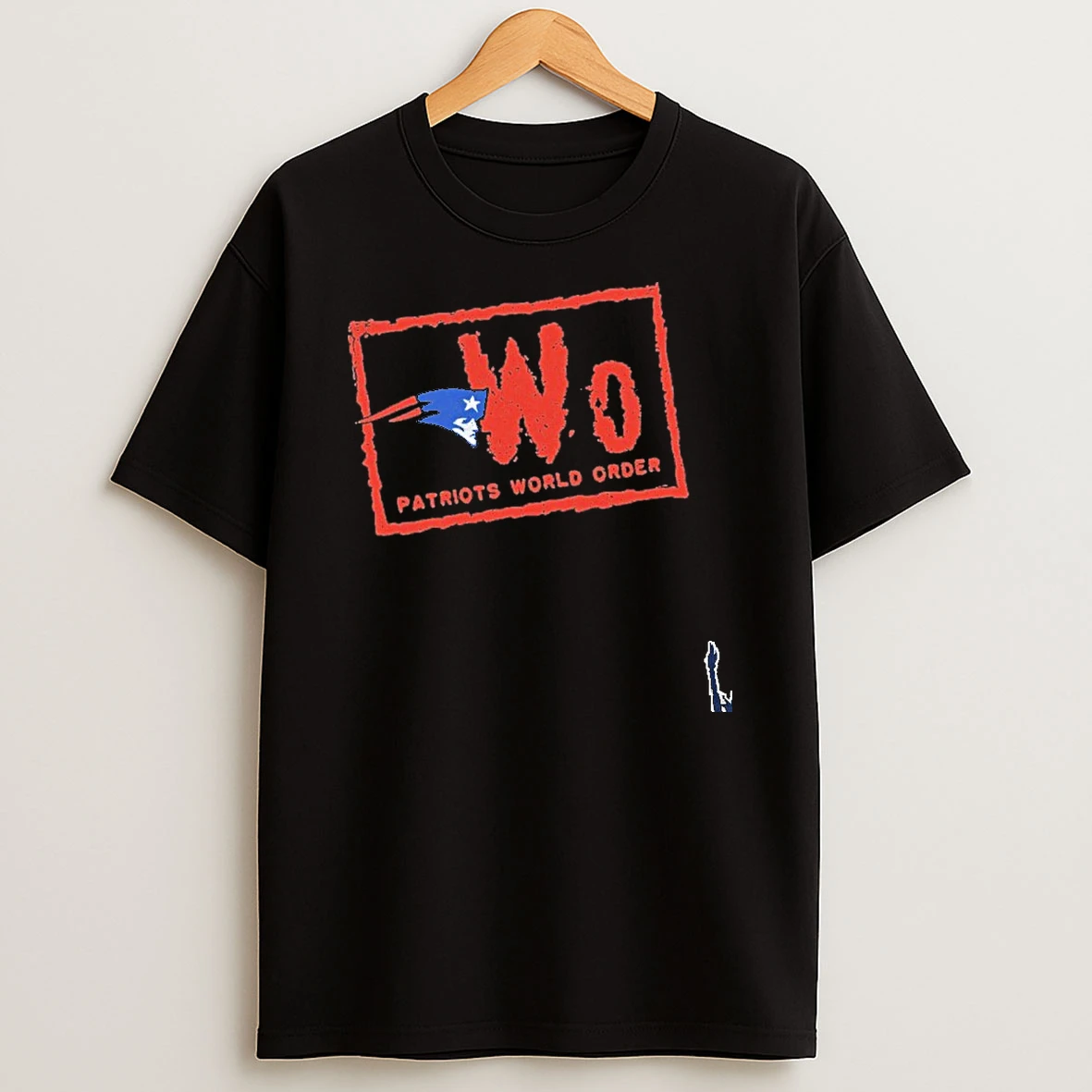 New England Patriots Nwo Logo T Shirt
