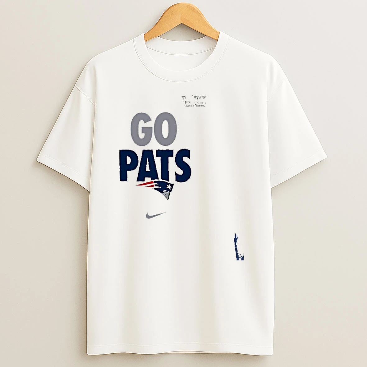 New England Patriots Nike Go Pats Super Bowl Lx Fast As Fast Gets T Shirt