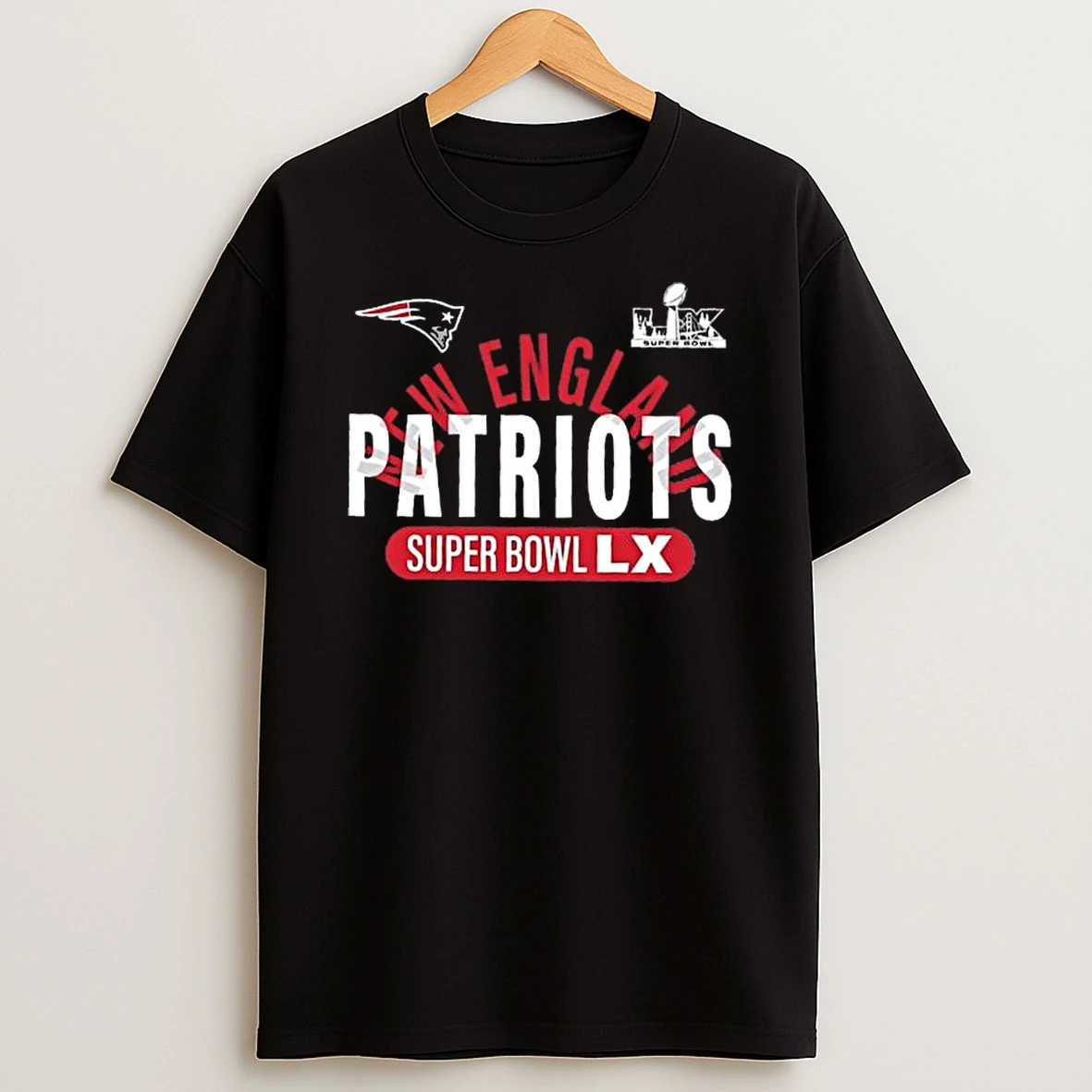 New England Patriots Super Bowl Lx Big Tall Game Plan T Shirt
