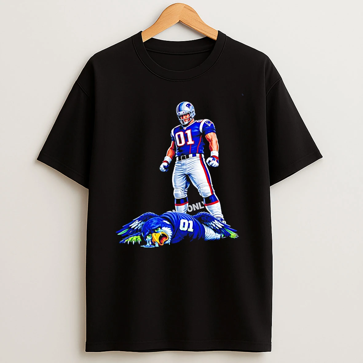 New England Patriots Beat Seattle Seahawks Super Bowl Final Battle T Shirt