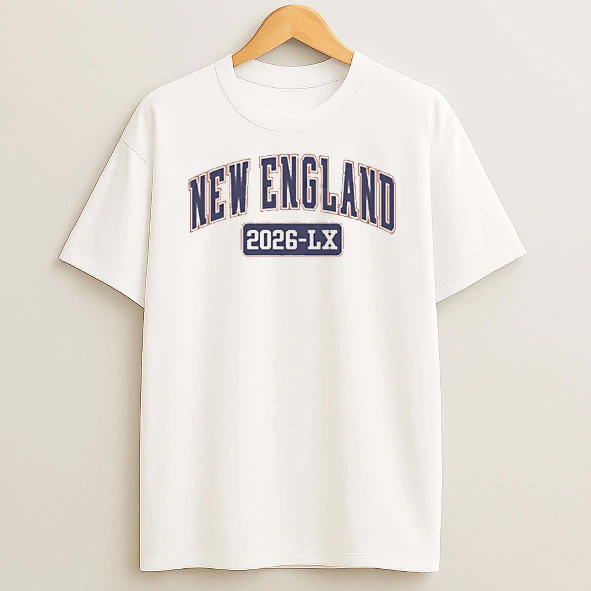 New England Super Bowl Lx 2026 T Shirt