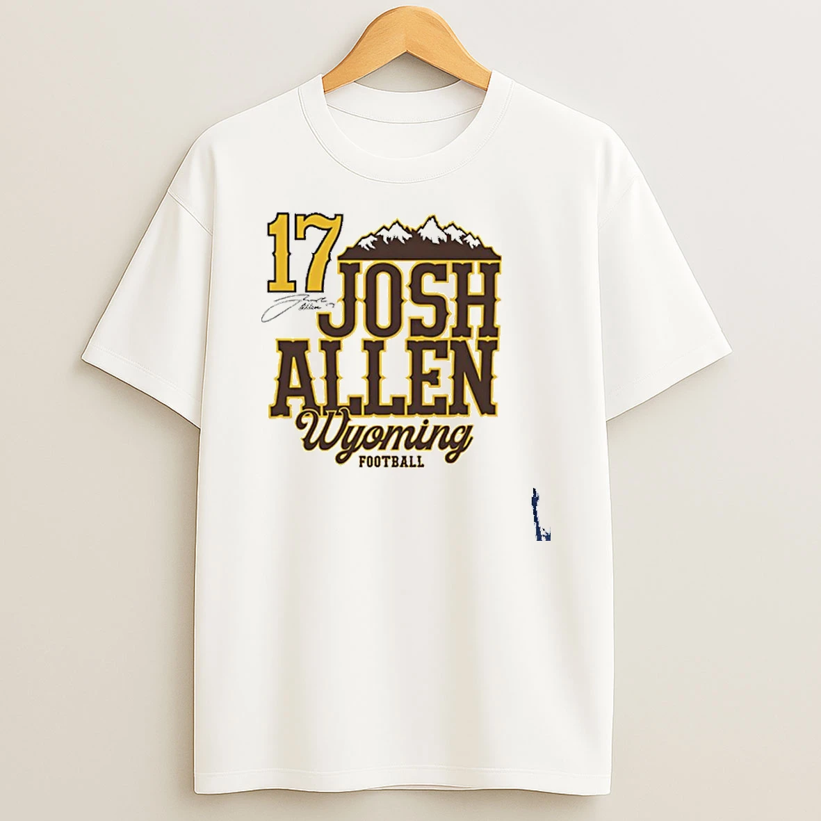 New Era Josh Allen Wyoming T Shirt