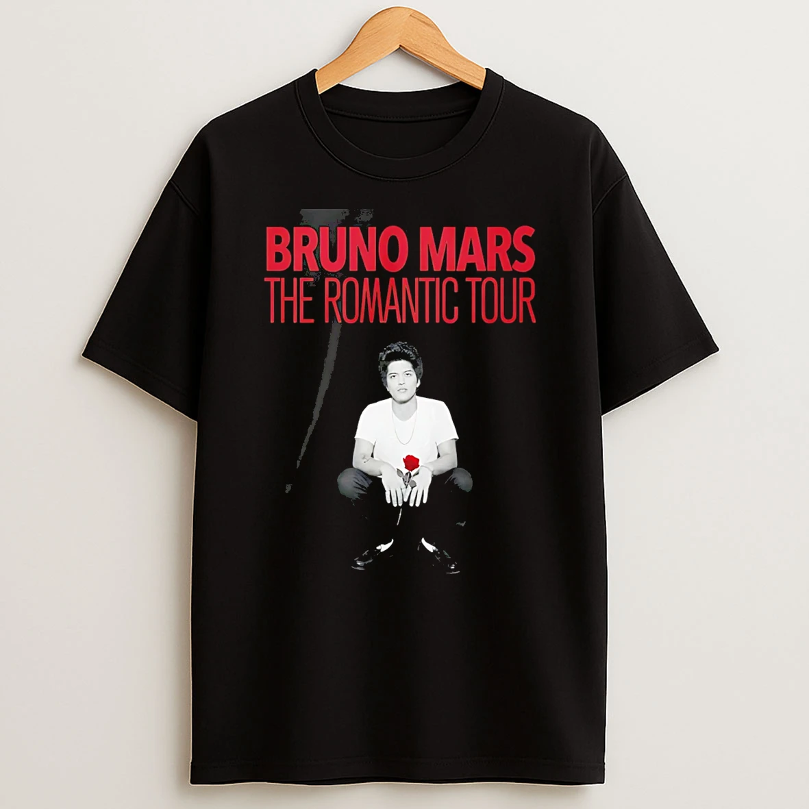 New Show Added Bruno Mars The Romantic Tour T Shirt