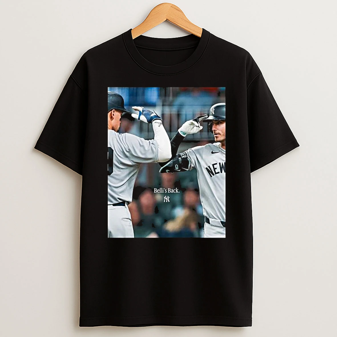 New York Yankees Back To Back Judge To Belli Bellis Back T Shirt