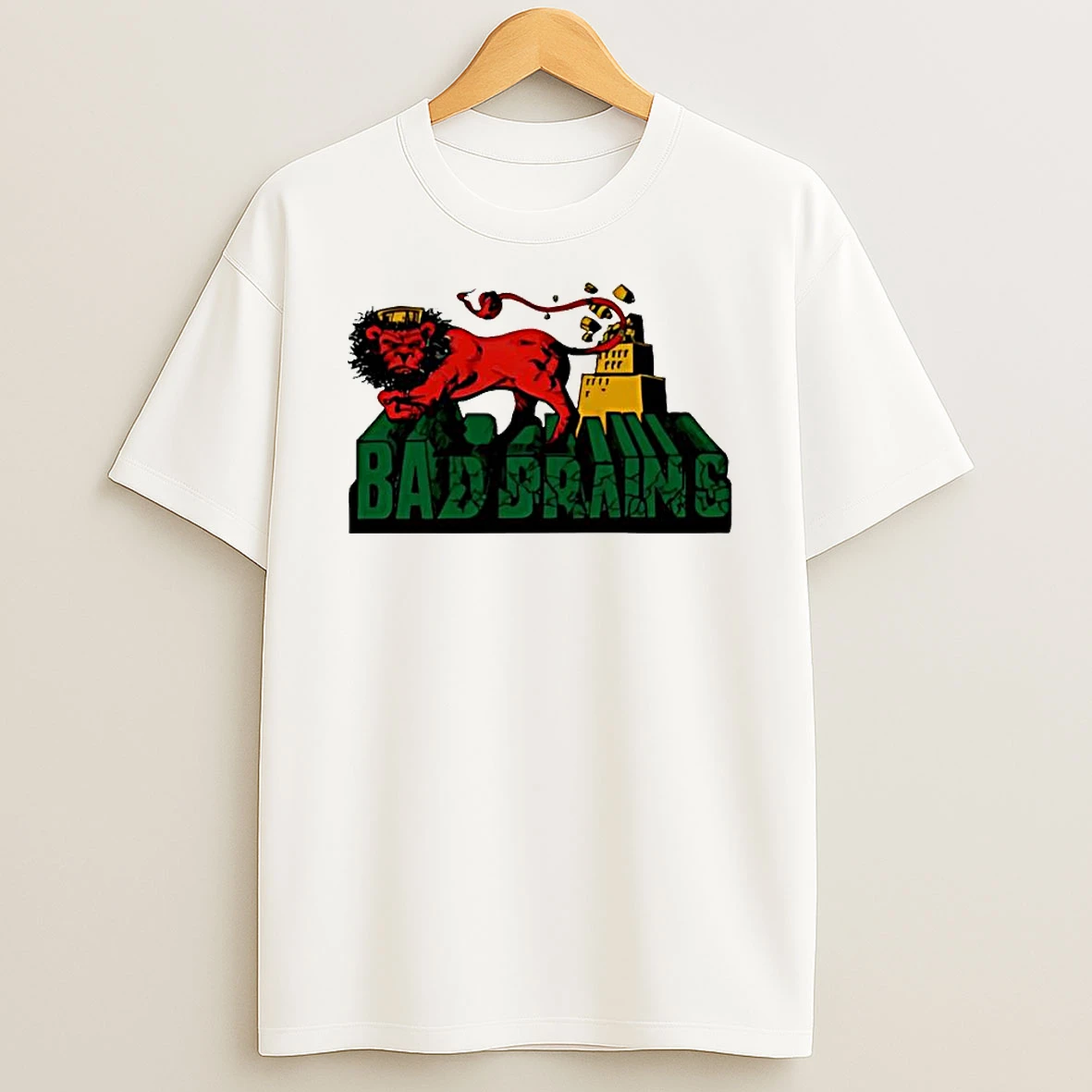 Nice Bad Brains Lions Vintage T Shirt
