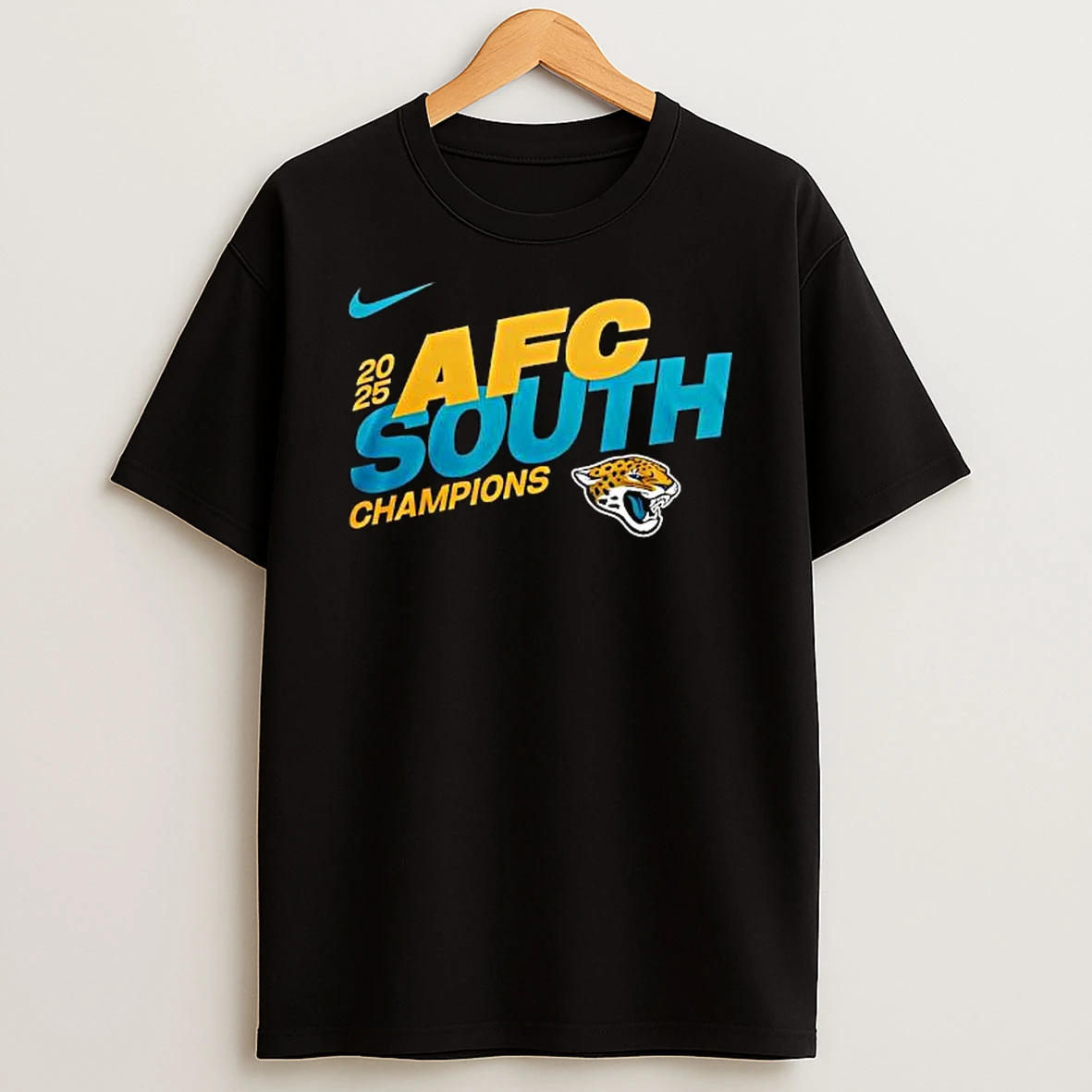Nice Jacksonville Jaguars 2025 Nfc East Champions Super Bowl Lx Mascot T Shirt