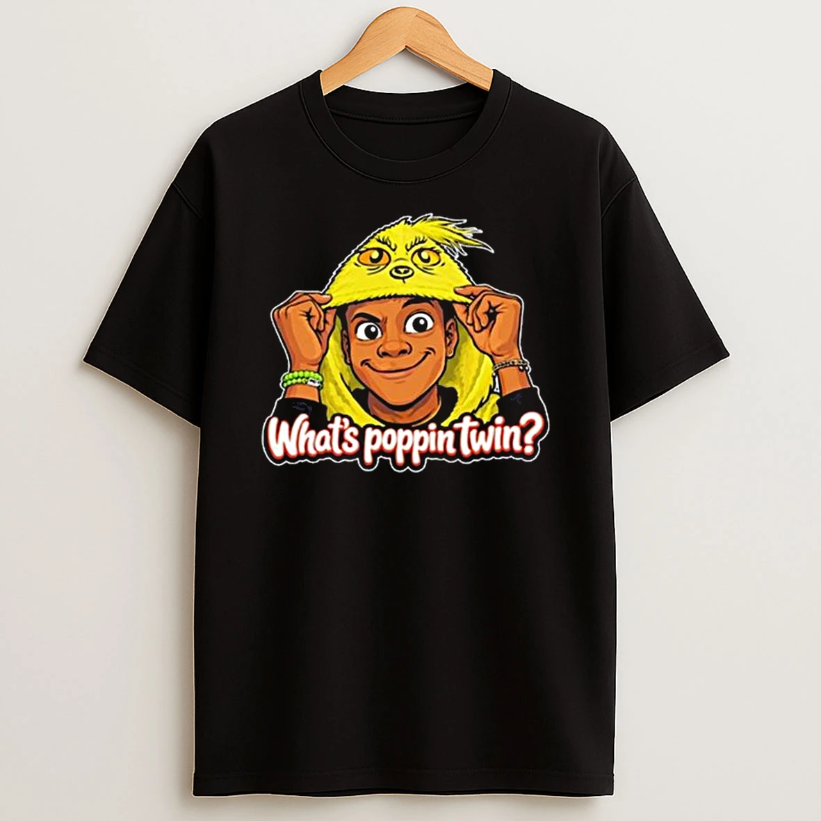 Nick Darnell Whats Poppin Twin T Shirt