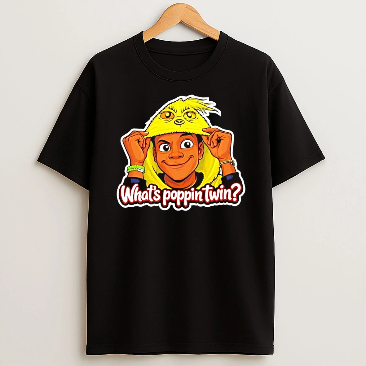 Nicktoontime Whats Poppin Twin Cartoon T Shirt