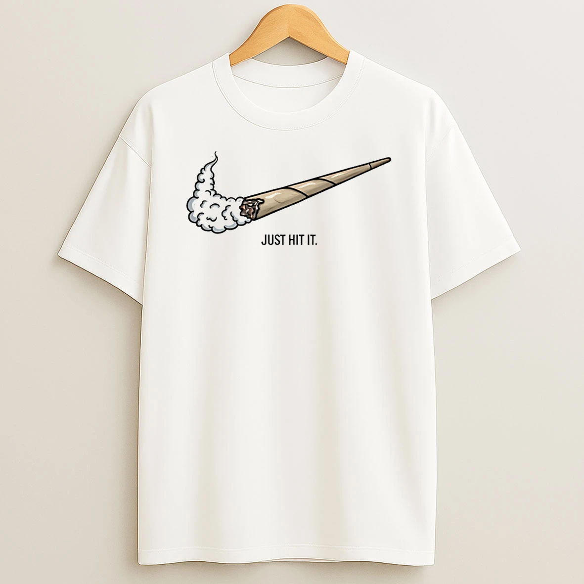 Nike Just Hit It Parody T Shirt