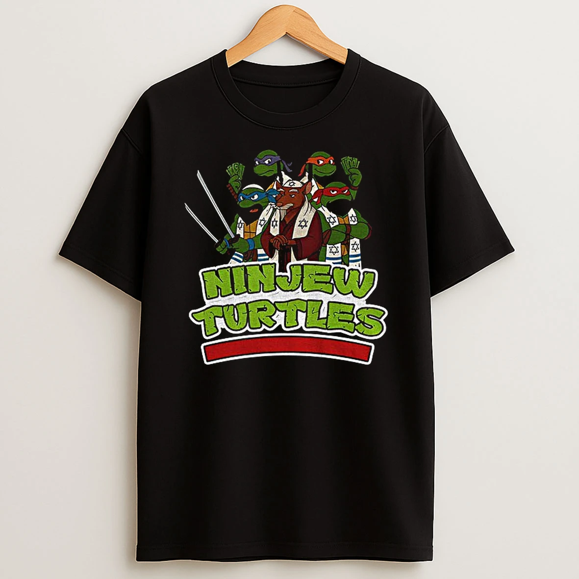 Ninjew Turtles Ninja X Jewish Meme T Shirt