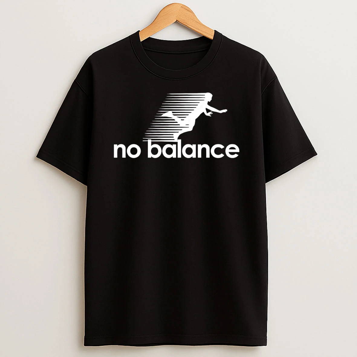 No Balance Funny Running T Shirt
