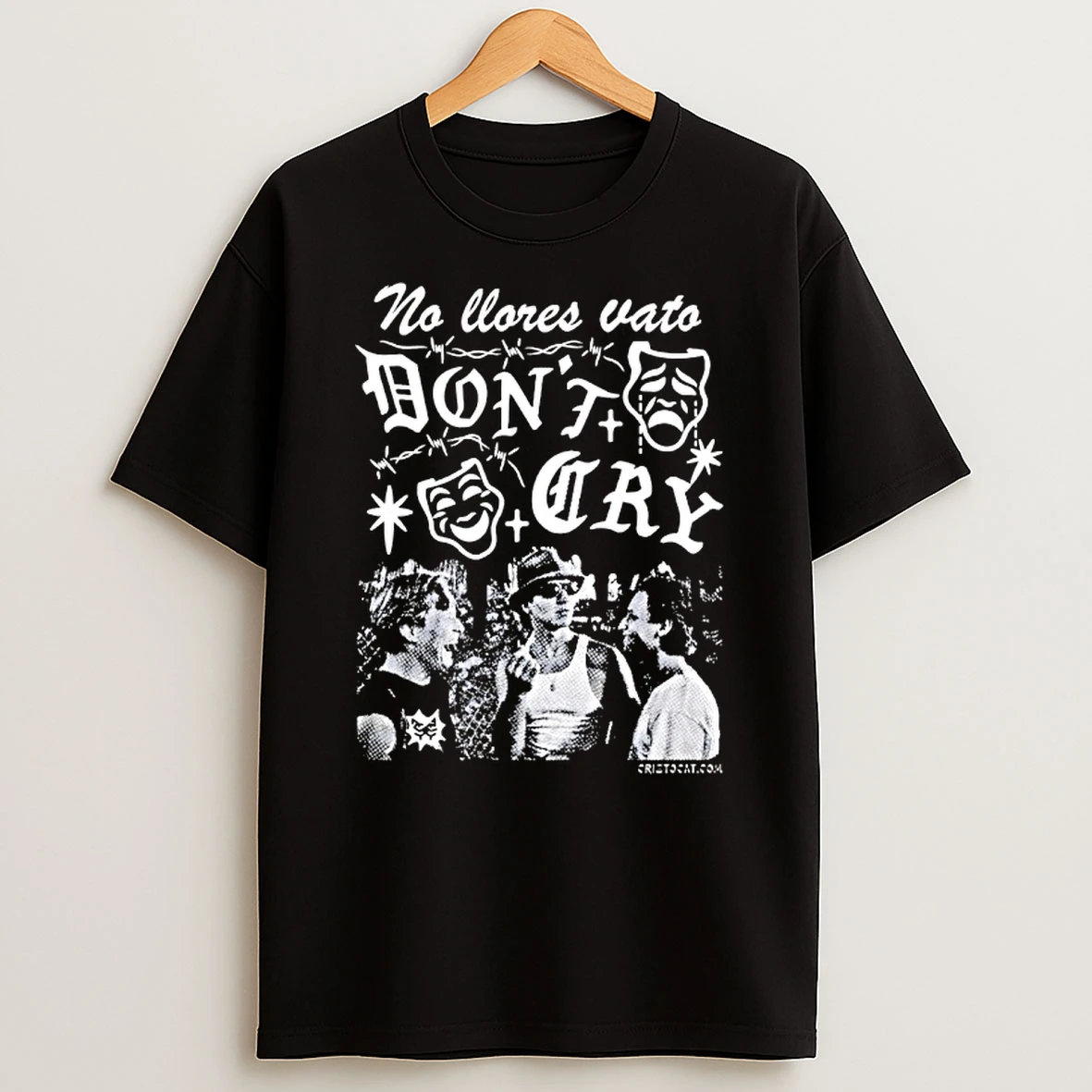 No Llores Vato Bonta Cry T Shirt