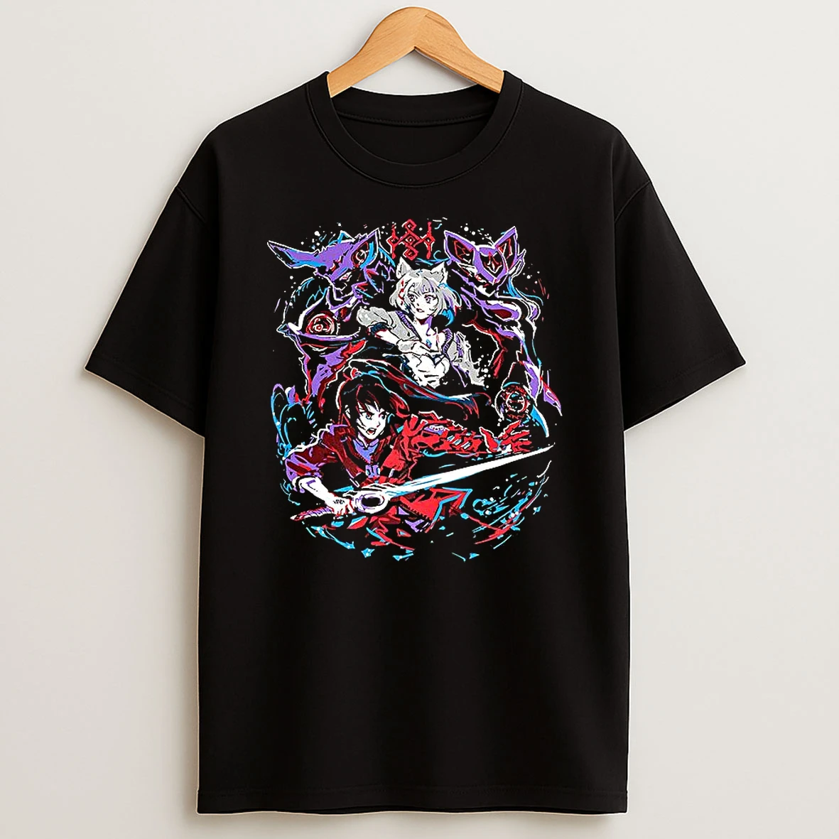 Noah And Mio Xenoblade Chronicles 3 Strangers In Arms Video Game Fanart T Shirt