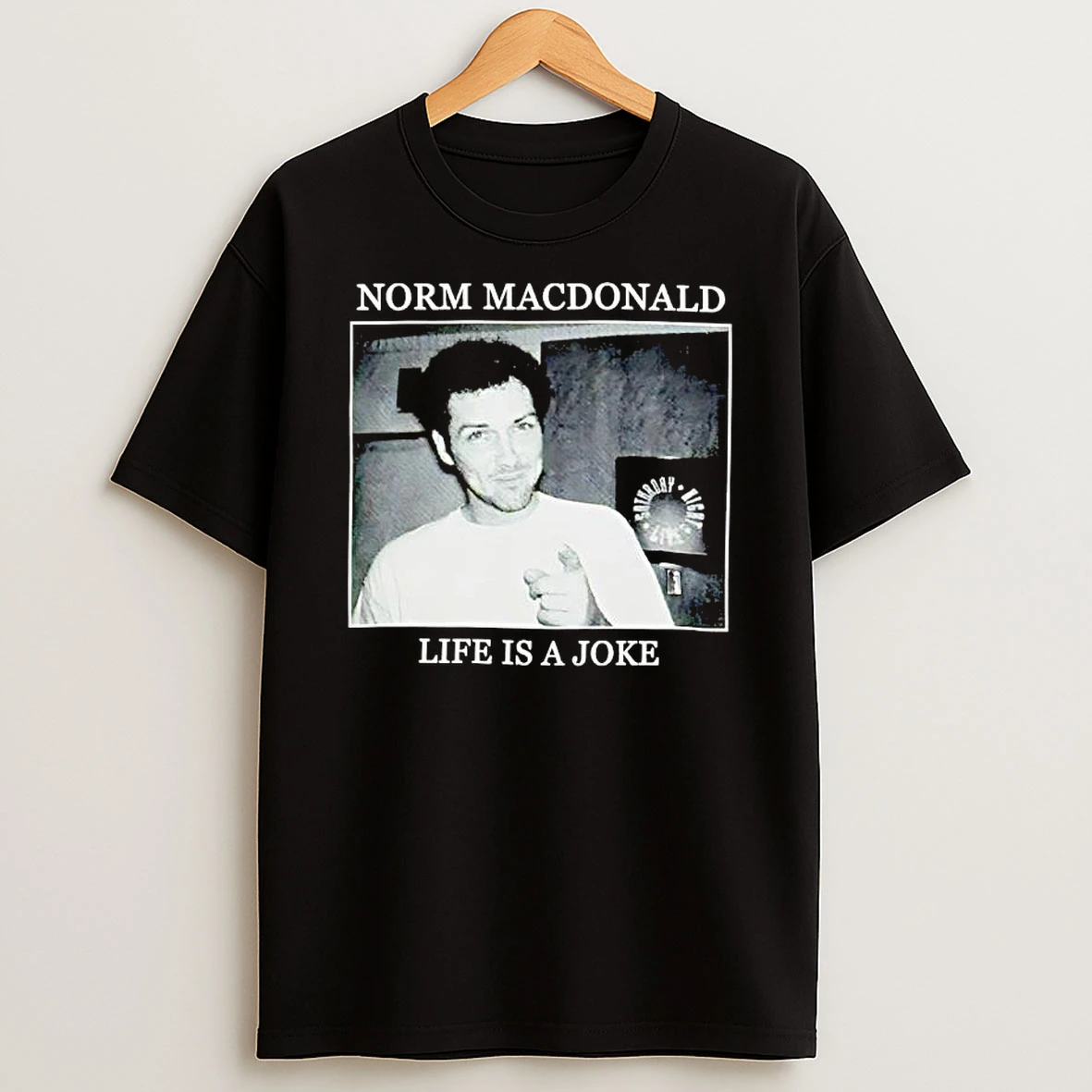 Norm Macdonald Album Life Is A Joke T Shirt