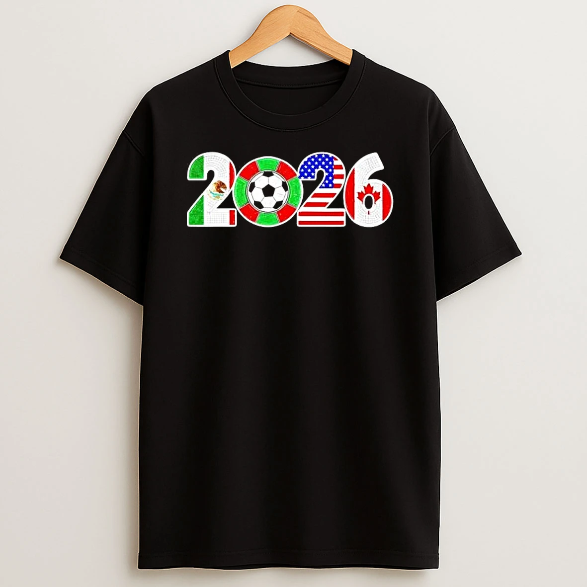 North American Soccer Spirit Team 2026 T Shirt