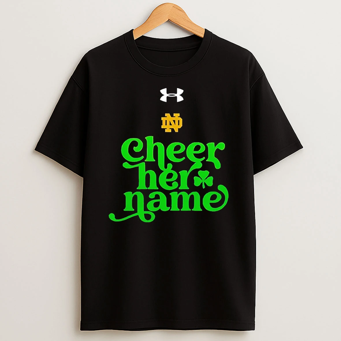 Notre Dame Basketball Cheer Her Name T Shirt