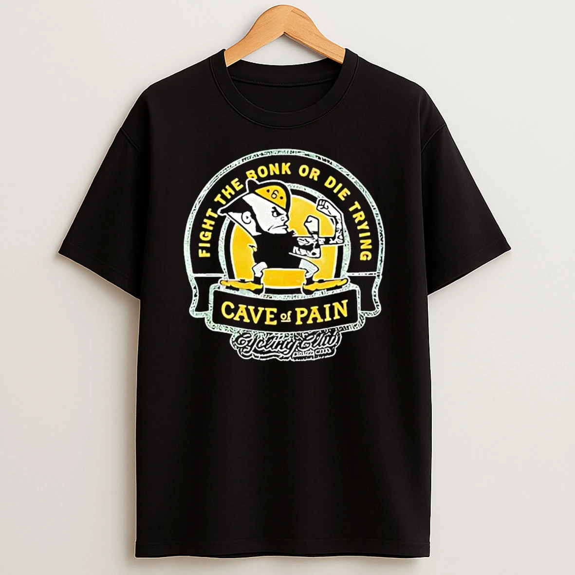 Notre Dame Fighting Irish Twin Six Fight The Bonk Or Die Trying Cave Of Pain T Shirt