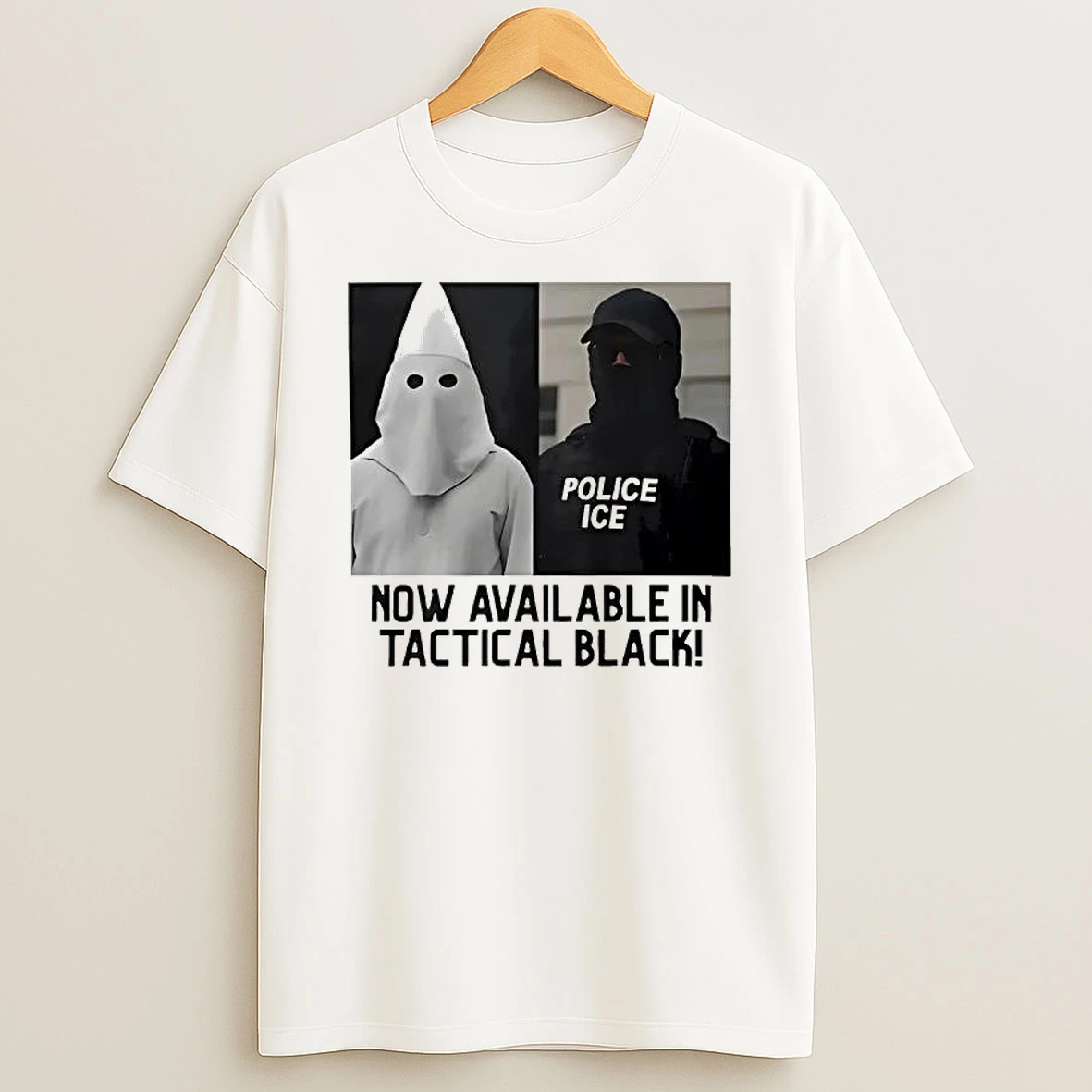 Now Available In Tactical Black Anti Police Icu T Shirt