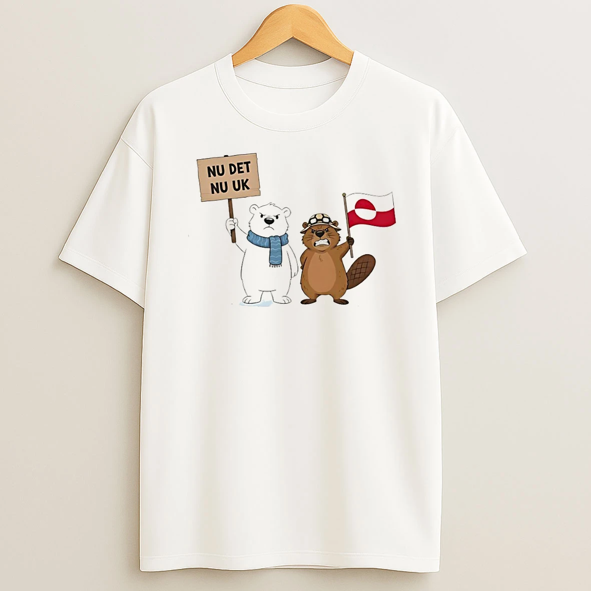 Nu Det Nuuk Greenland Greenland Is Not For Sale T Shirt