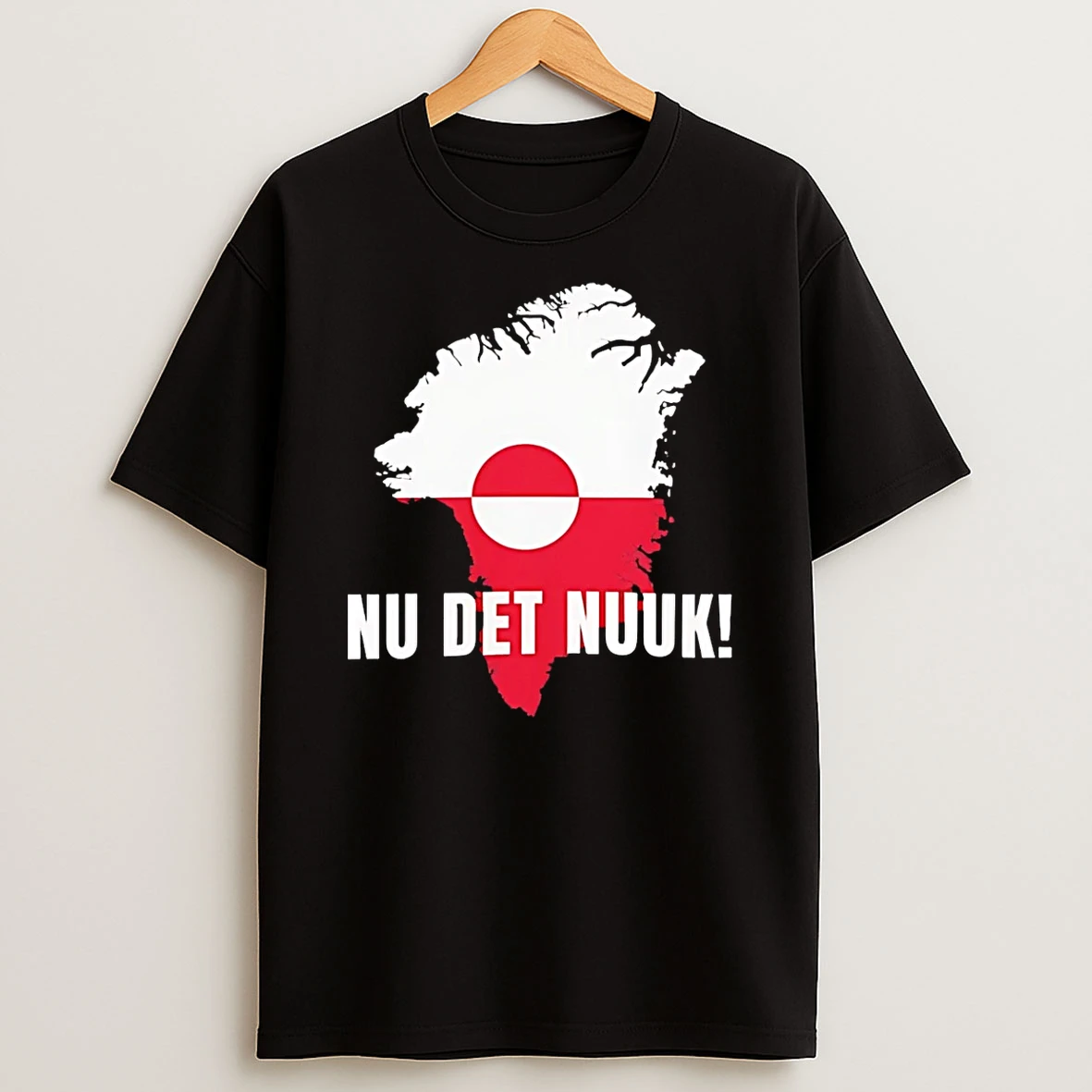 Nu Det Nuuk Nows Enough Greenland Silhouette T Shirt