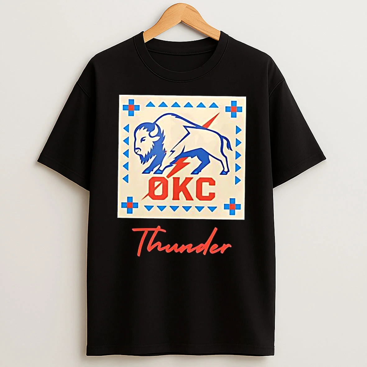 Okc Thunder X Round21 Native Heritage Coaches T Shirt