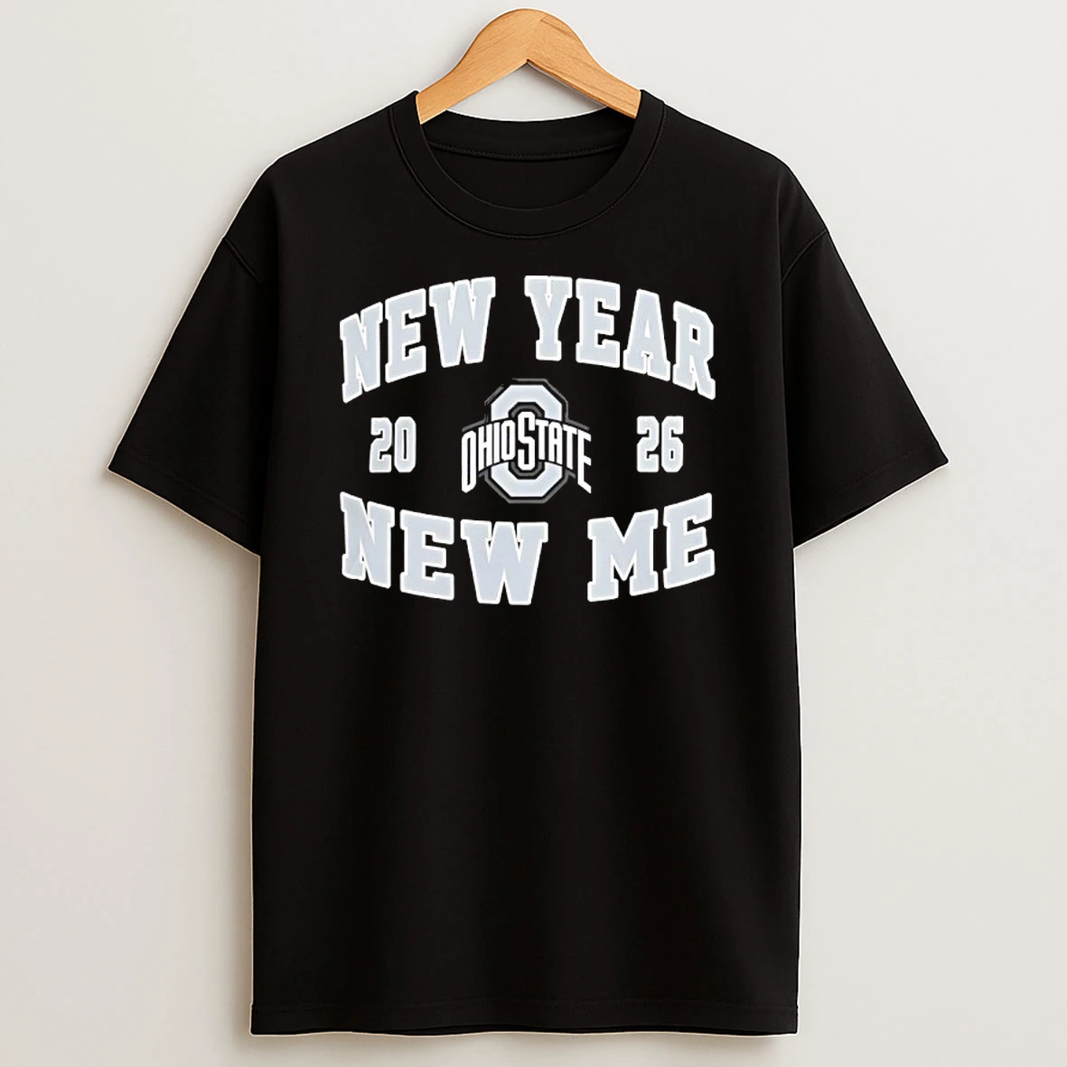 Ohio State Buckeyes New Year New Me 2026 Logo T Shirt