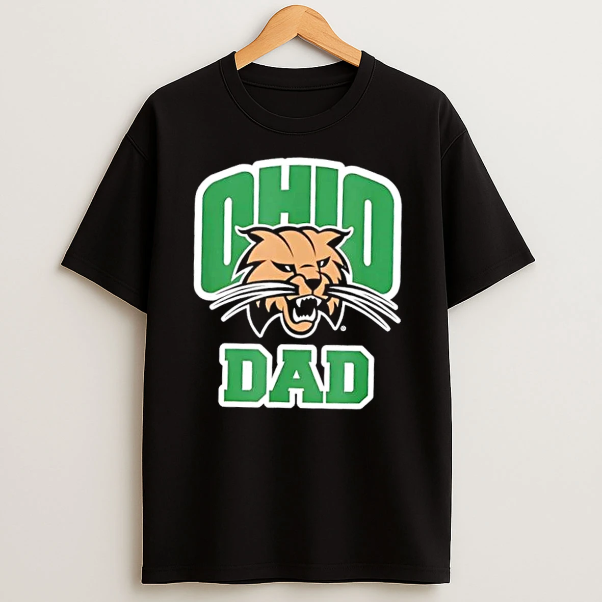 Ohio University Bobcats Dad Logo T Shirt