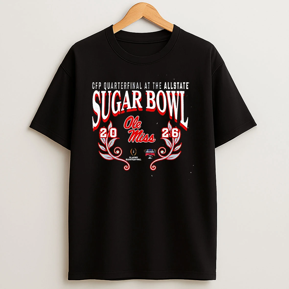 Ole Miss Cfp 2026 Sugar Bowl Vintage T Shirt