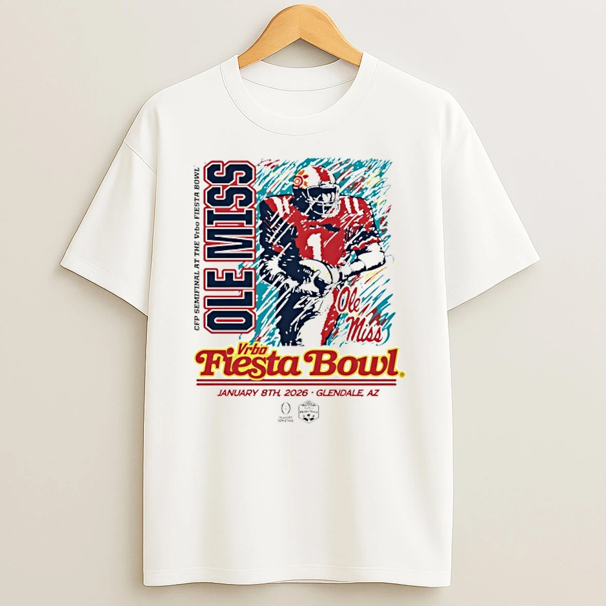 Ole Miss Rebels Cfp Semifinal Breakaway T Shirt