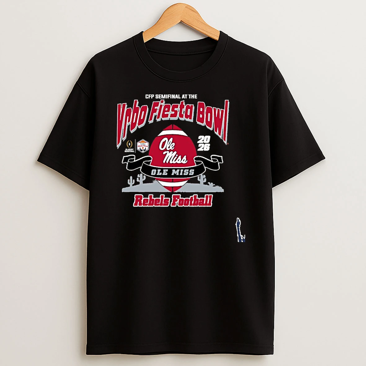 Ole Miss Rebels Vrbo Fiesta Bowl Bound T Shirt