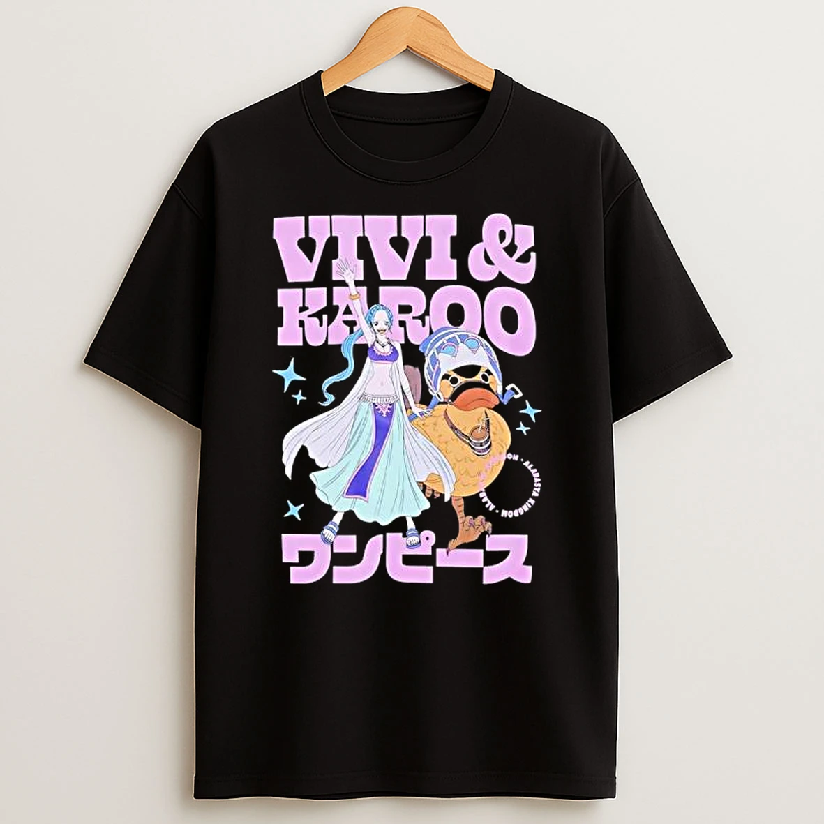 One Piece Vivi Karoo Characters Anime T Shirt