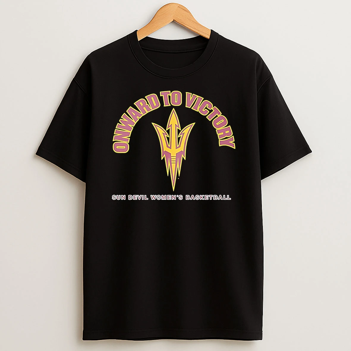 Onward To Victory Sun Devil Womens Basketball T Shirt