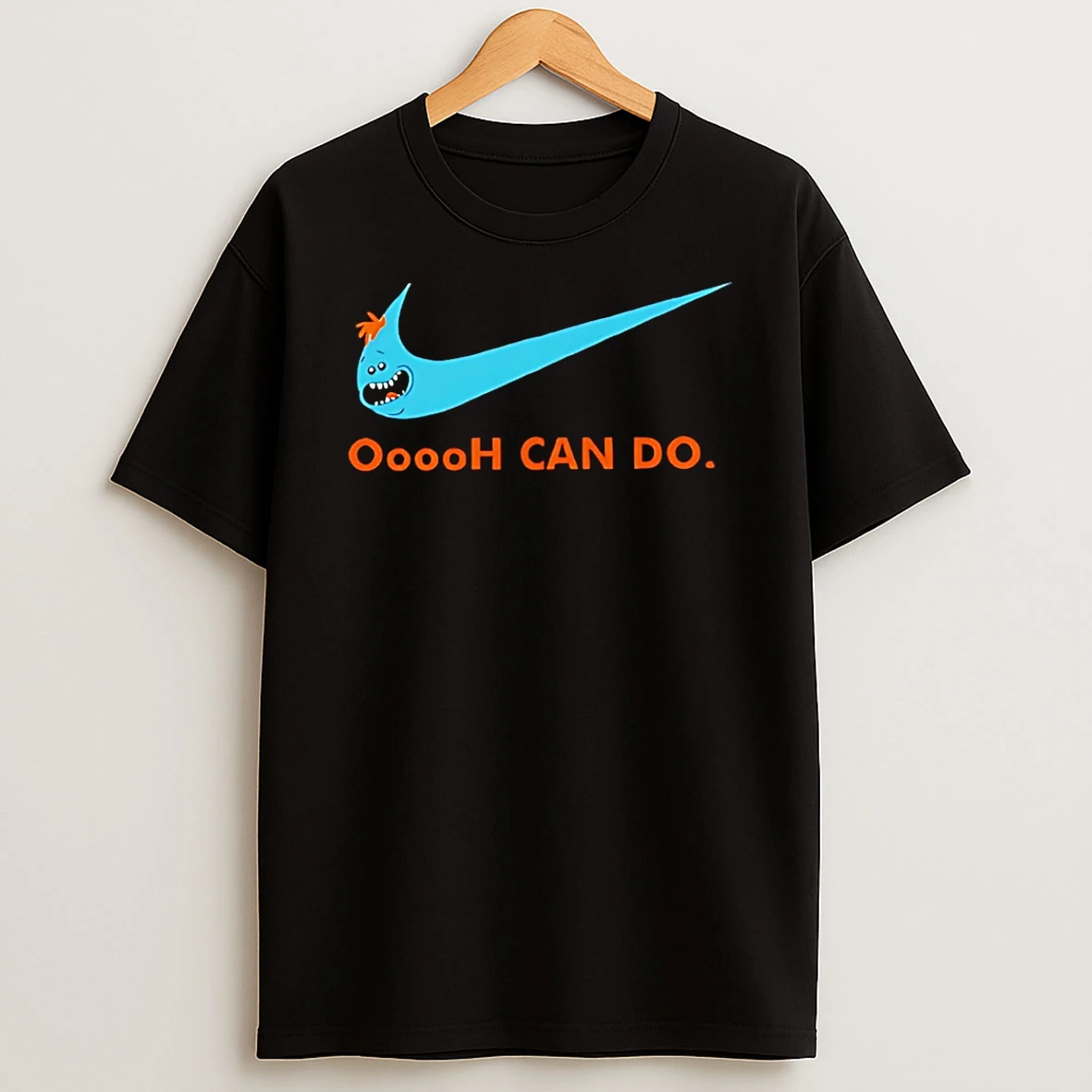 Oooh Can Do It Mr Meeseeks Logo T Shirt