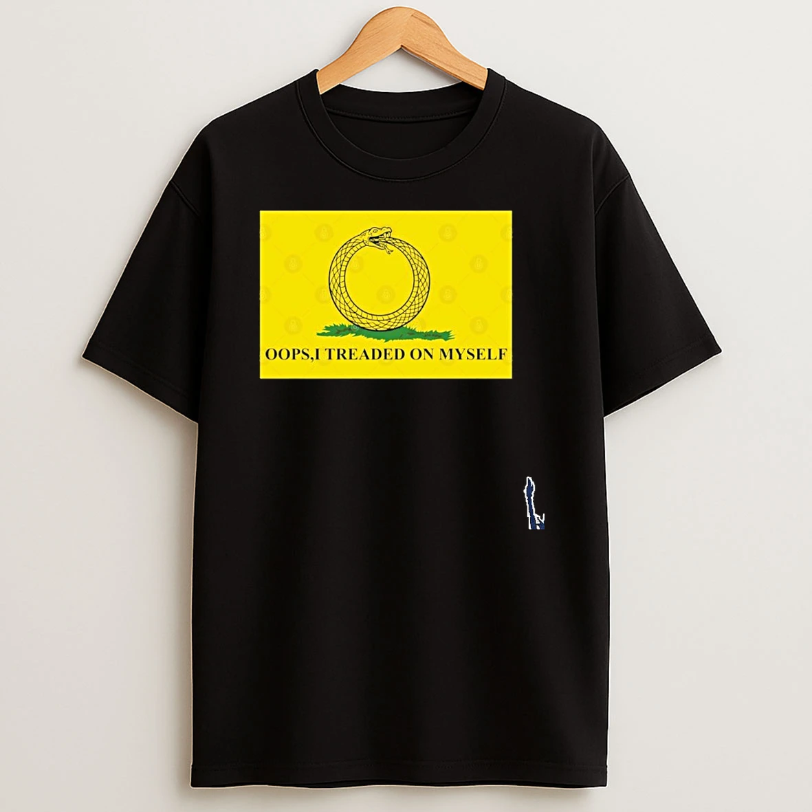 Oops I Treaded On Myself Antifa T Shirt